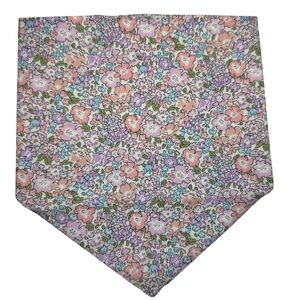 SAMPLE - HutteliHut - Bandana Bib - Liberty Fabric , Michelle Pink
